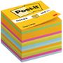 Self-adhesive notepad, 76x76 mm, 450 sheets, 3M POSTIT, assorted colors